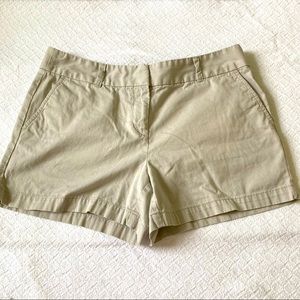 Loft Size 10 4” Khaki Shorts